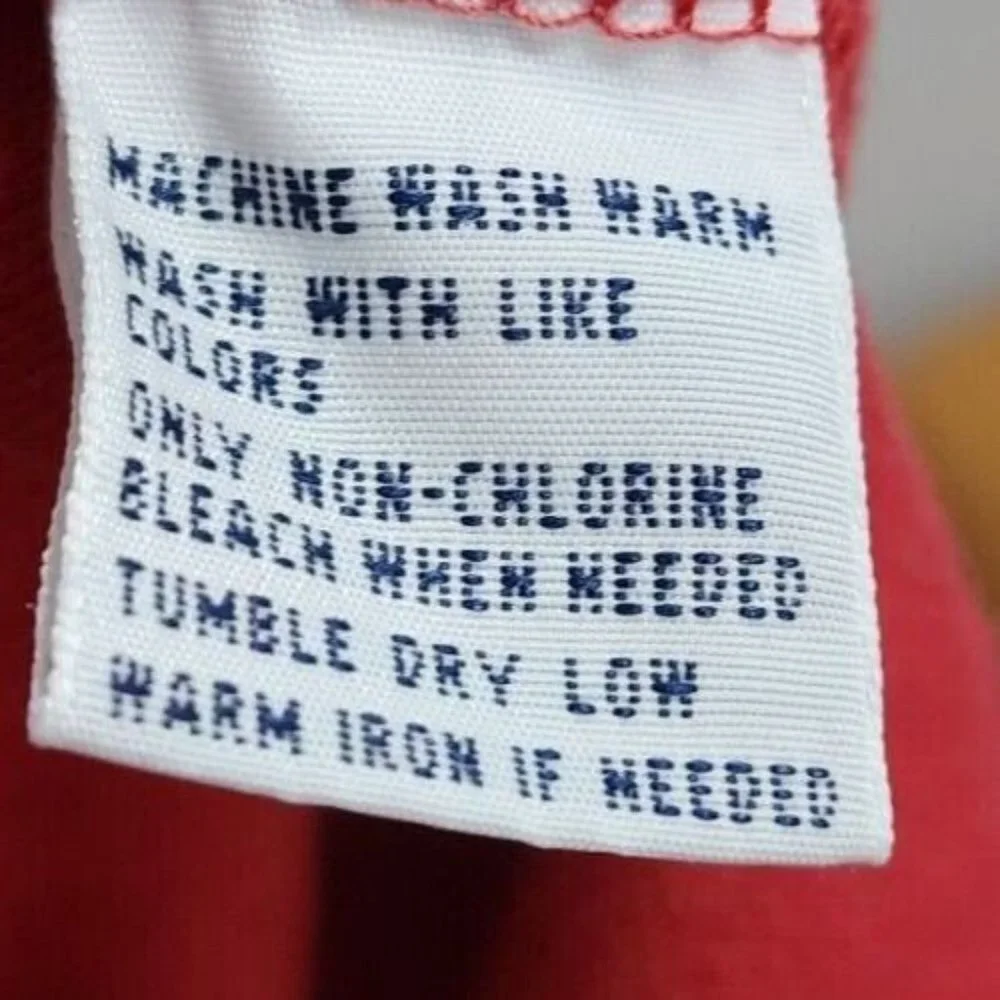 Polo Ralph Lauren Red Short Sleeve‎ Polo Shirt Size 2XLT Blue Pony 100% Cotton